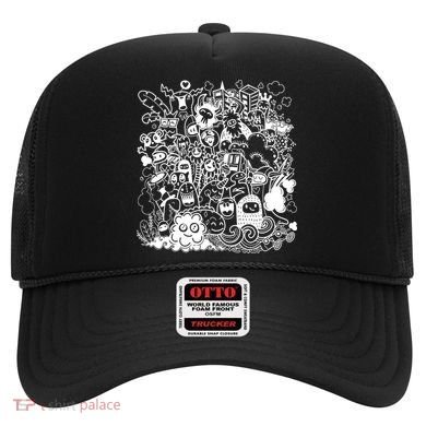 Little Cartoon Monster Mash Up Hat