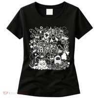 Little Cartoon Monster Mash Up Women's T-Shirt thumb 0