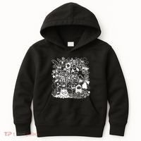 Little Cartoon Monster Mash Up Kids Hoodie thumb 0