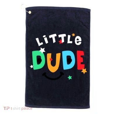 Little Dude Golf Towel