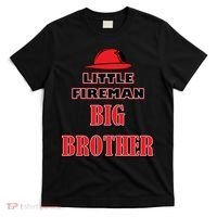 Little Fireman Big Brother T-Shirt thumb 0
