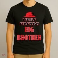 Little Fireman Big Brother T-Shirt thumb 3