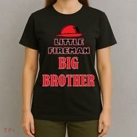 Little Fireman Big Brother T-Shirt thumb 4