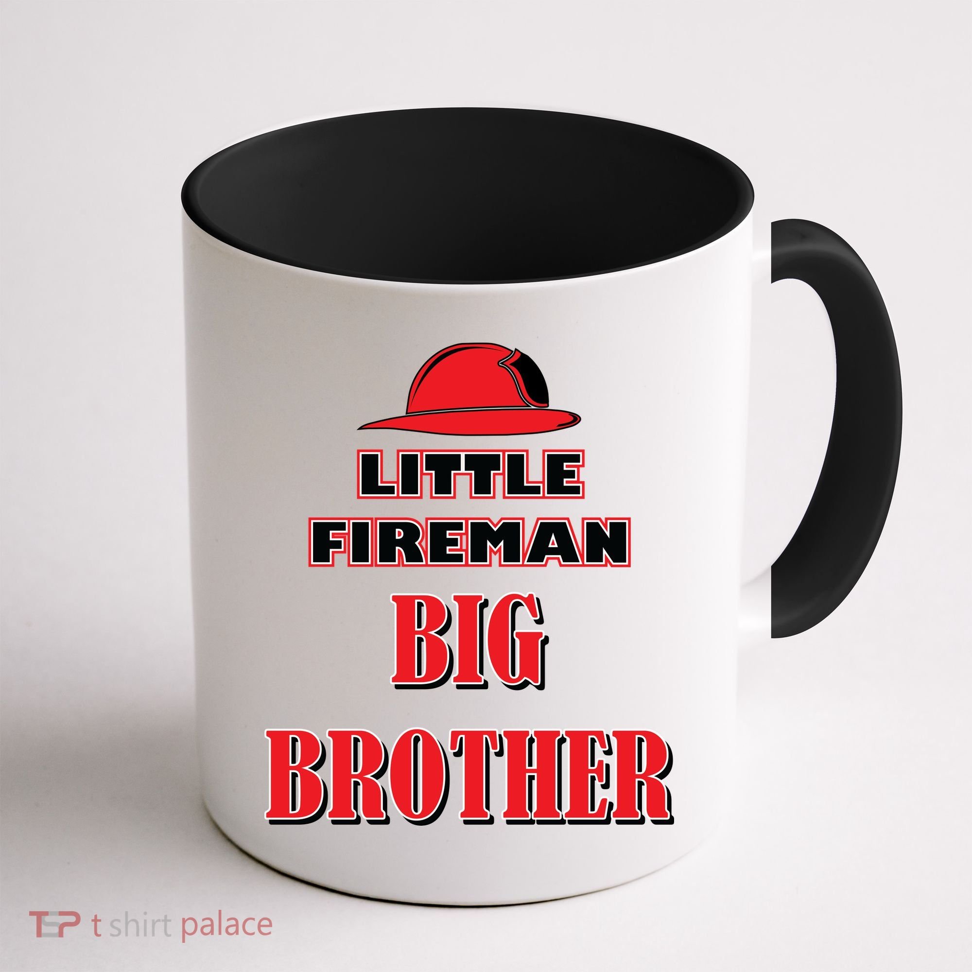 Little Fireman Big Brother Coffee Mug