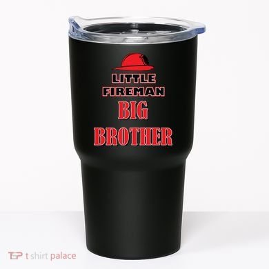 Little Fireman Big Brother Tumbler