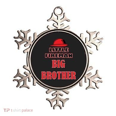 Little Fireman Big Brother Ornament