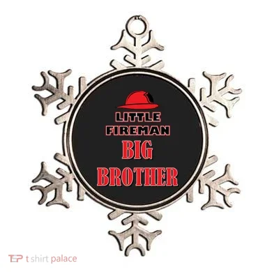 Little Fireman Big Brother Ornament