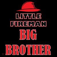 Little Fireman Big Brother Visor thumb 3