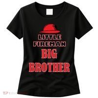 Little Fireman Big Brother Women's T-Shirt thumb 0