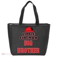 Little Fireman Big Brother Tote Bag thumb 0