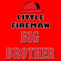 Little Fireman Big Brother Santa Hat thumb 1