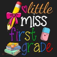 Little Miss First Grade Women's Sweatshirt thumb 2