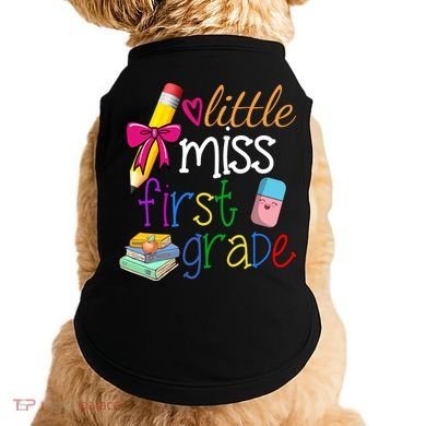 Little Miss First Grade Doggie Tank