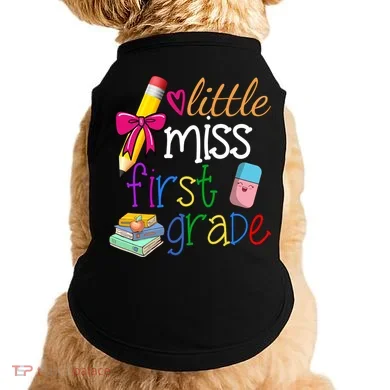 Little Miss First Grade Doggie Tank