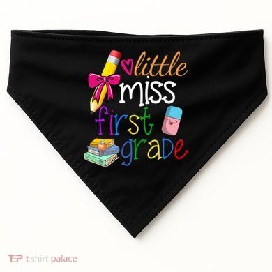 Little Miss First Grade USA-Made Doggie Bandana