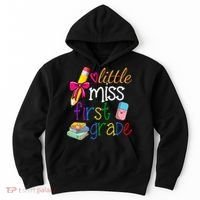 Little Miss First Grade Hoodie thumb 0