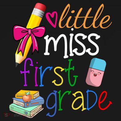 Little Miss First Grade Hoodie