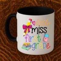 Little Miss First Grade Coffee Mug thumb 2