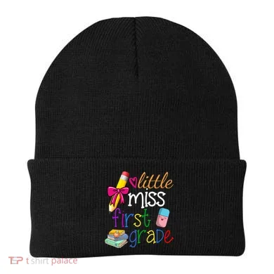 Little Miss First Grade Beanie