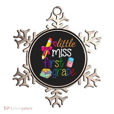Little Miss First Grade Ornament