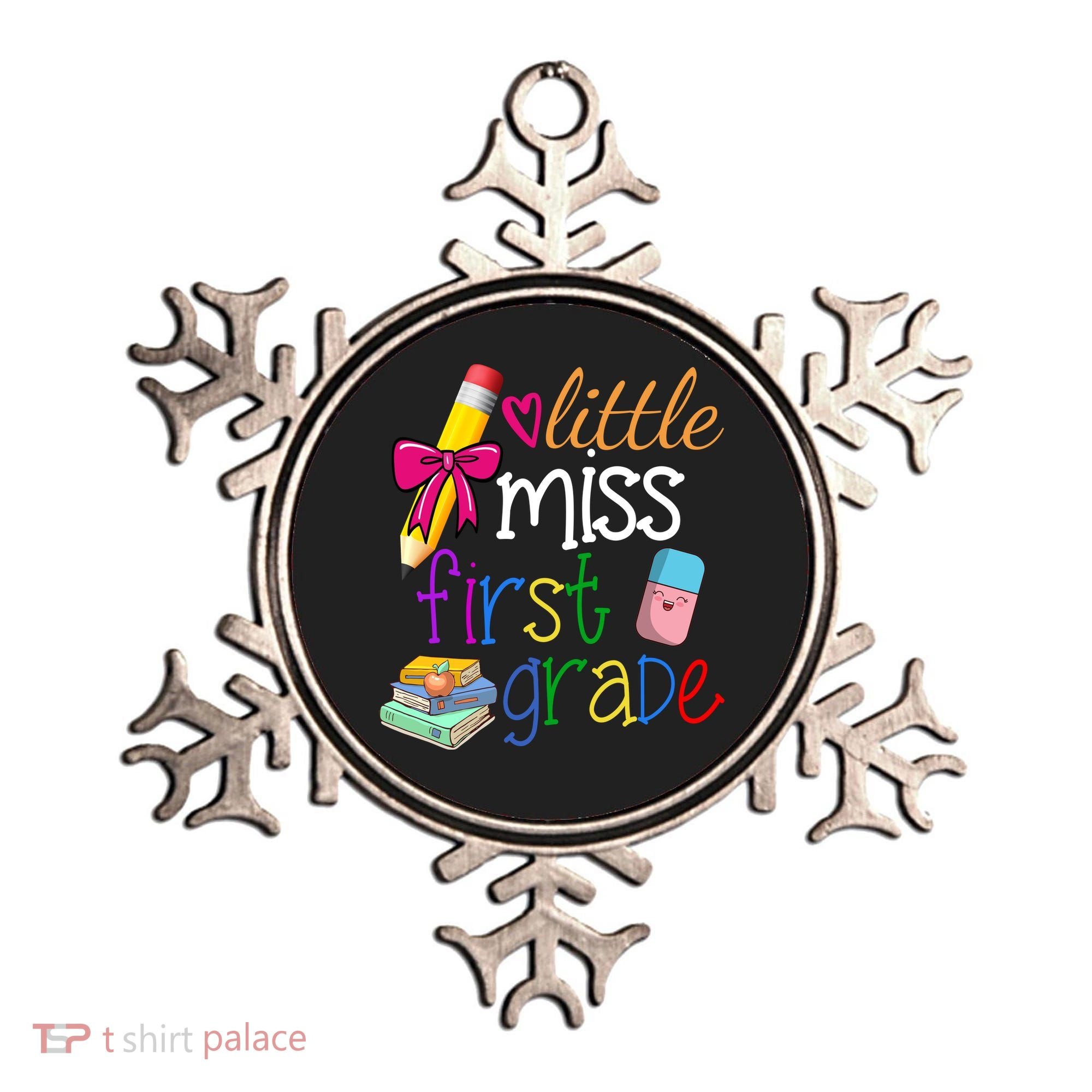 Little Miss First Grade Ornament