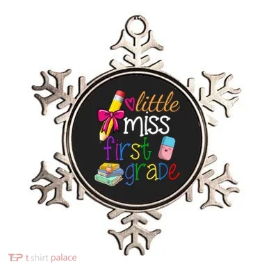 Little Miss First Grade Ornament