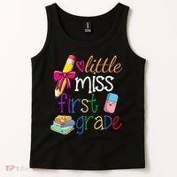Little Miss First Grade Tank Top thumb 2