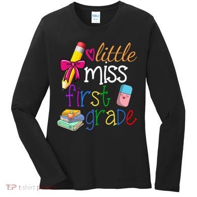 Little Miss First Grade Women's Long Sleeve Shirt