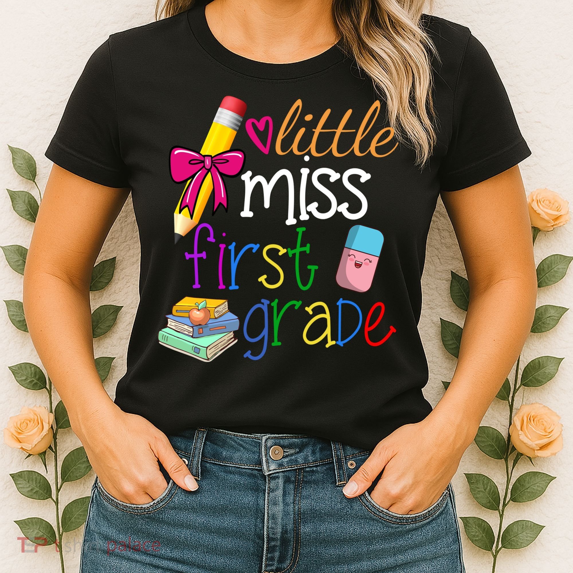 Little Miss First Grade Women's T-Shirt