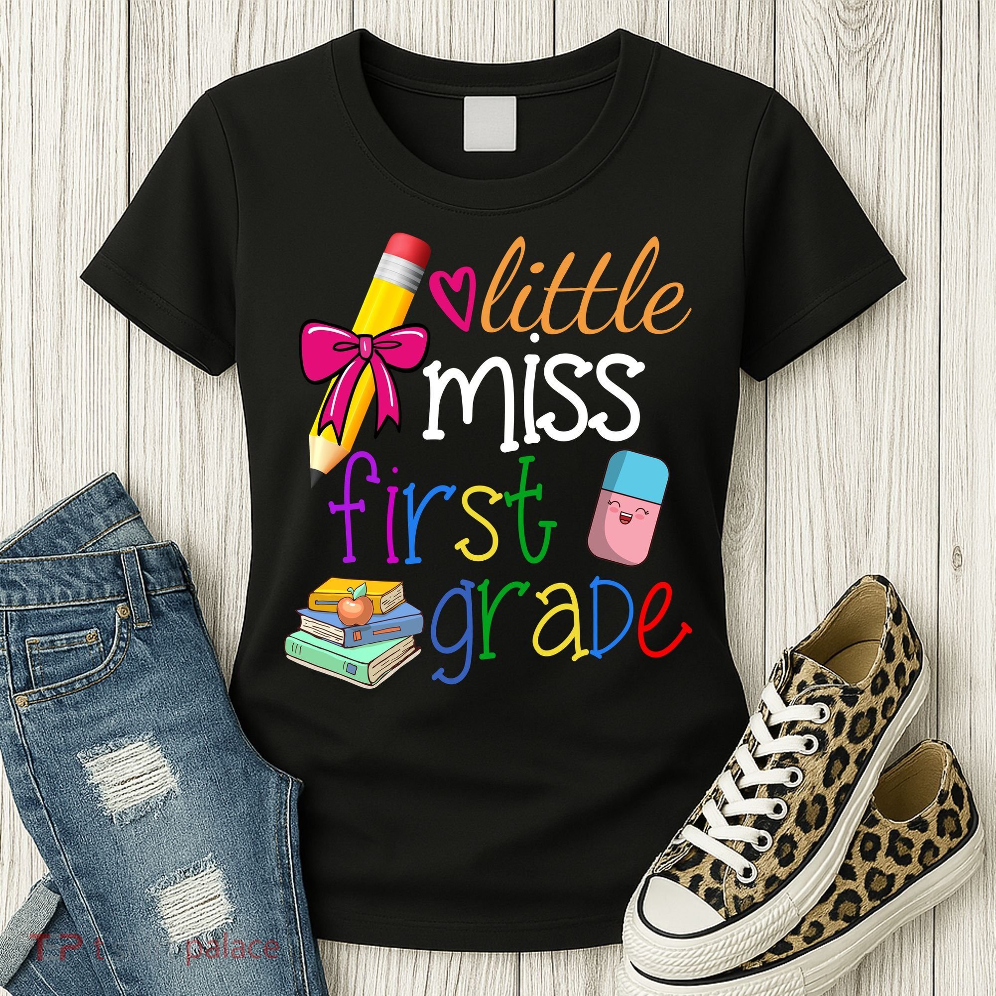 Little Miss First Grade Women's T-Shirt