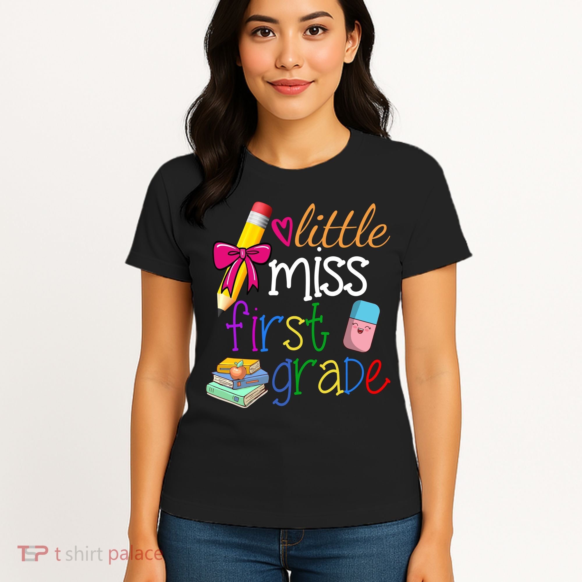 Little Miss First Grade Women's T-Shirt