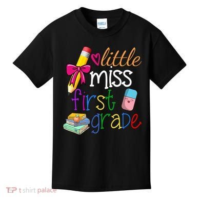 Little Miss First Grade Kids T-Shirt