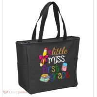 Little Miss First Grade Tote Bag thumb 2