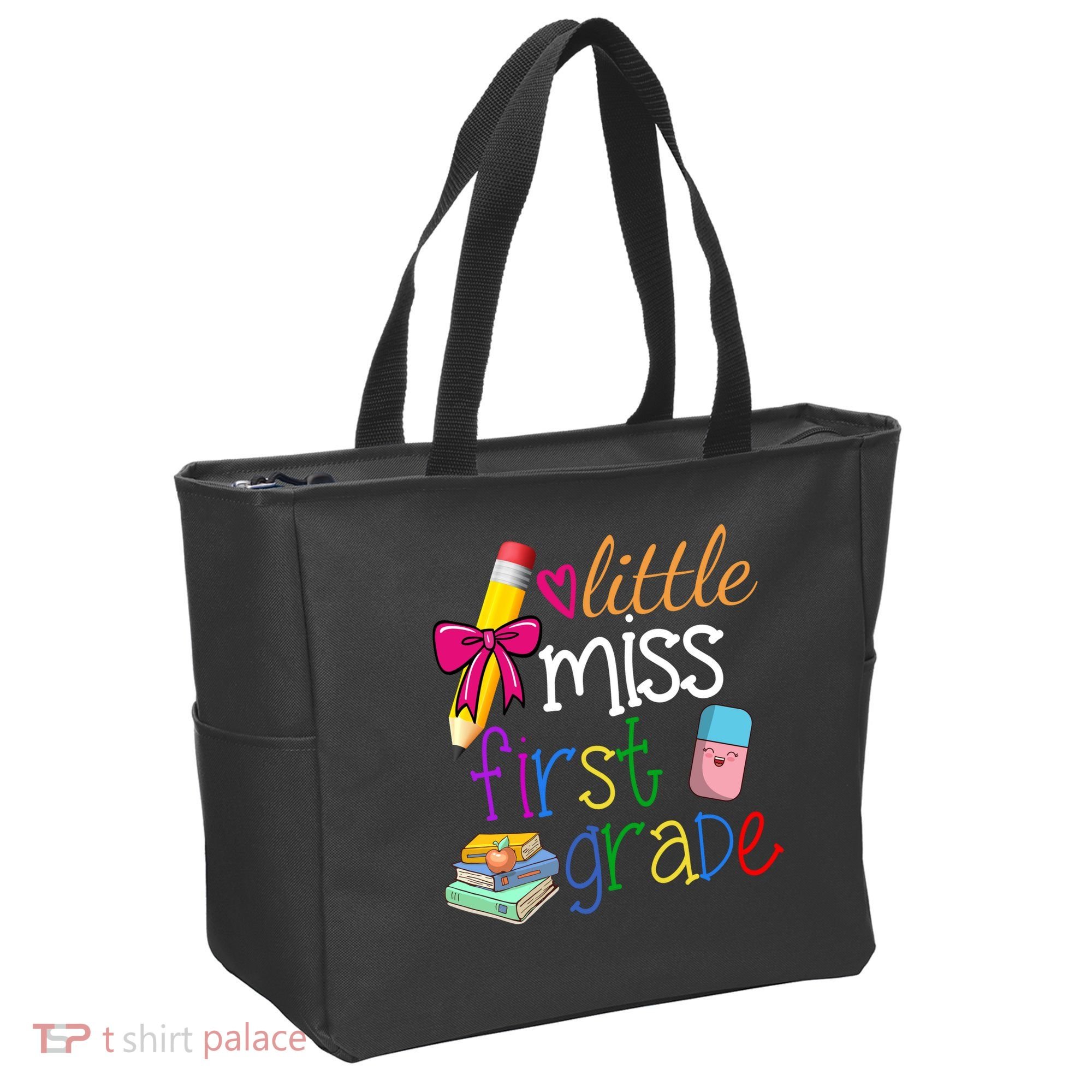 Little Miss First Grade Tote Bag