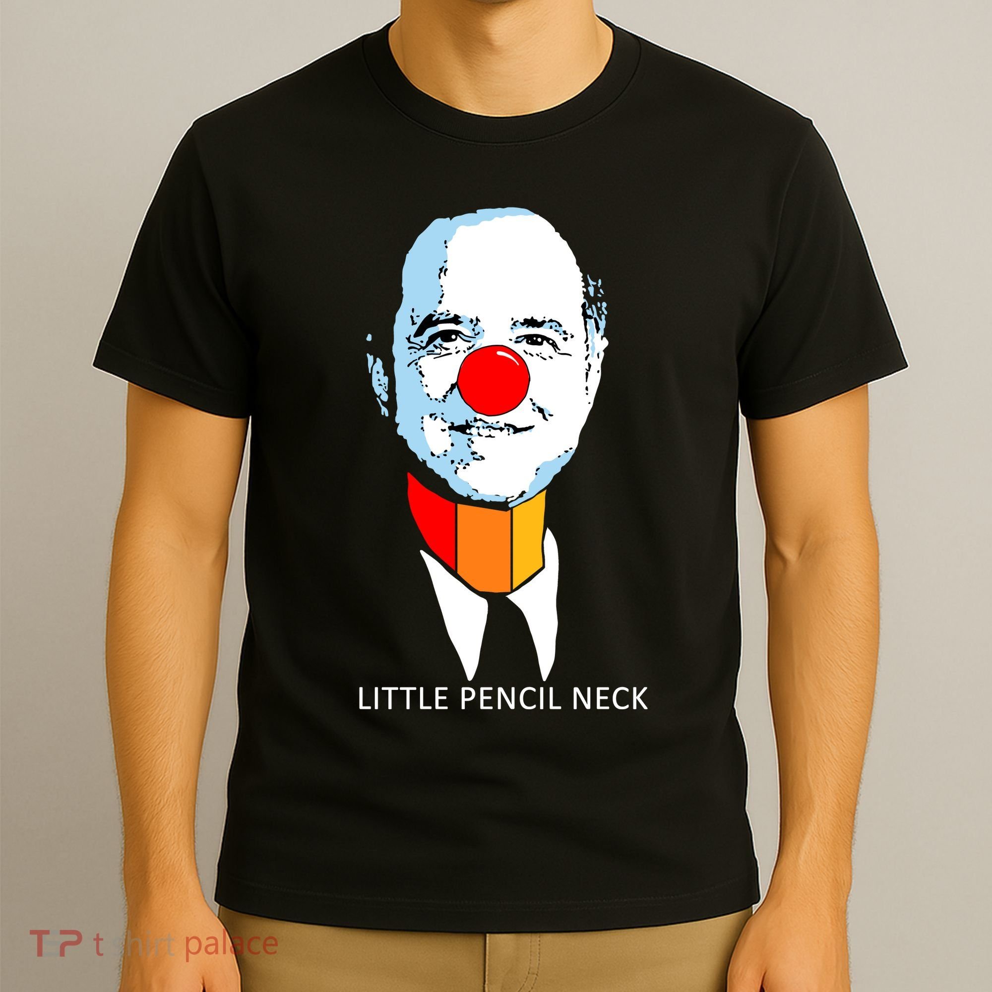 Little Pencil Neck Clown Pro Donald Trump T-Shirt