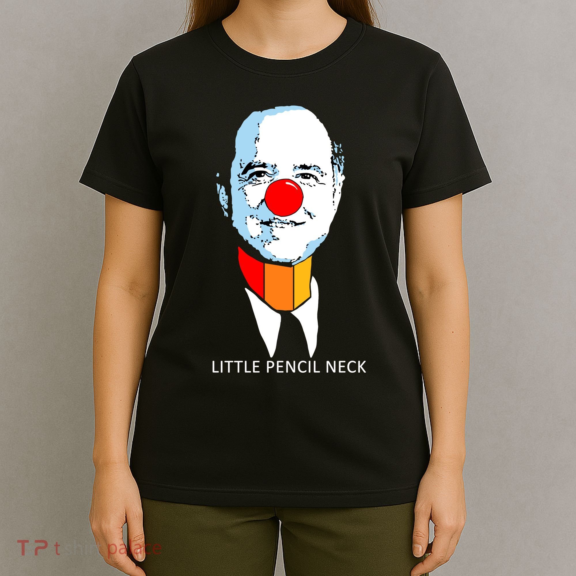 Little Pencil Neck Clown Pro Donald Trump T-Shirt