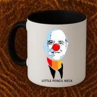 Little Pencil Neck Clown Pro Donald Trump Coffee Mug thumb 2