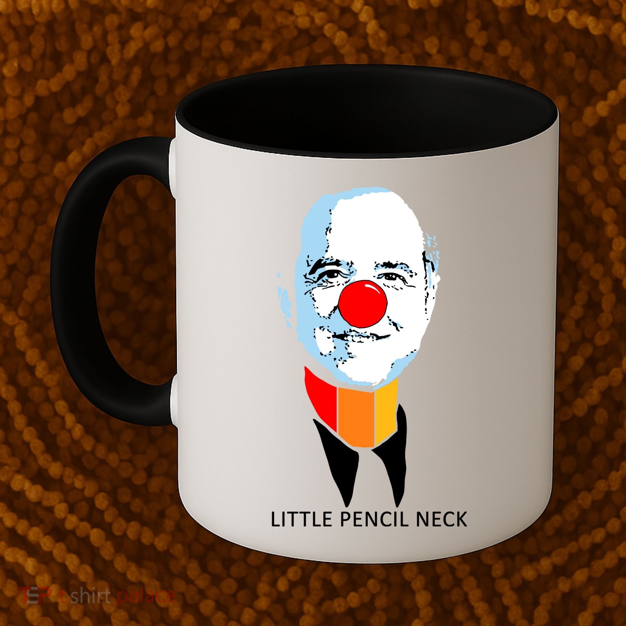 Little Pencil Neck Clown Pro Donald Trump Coffee Mug
