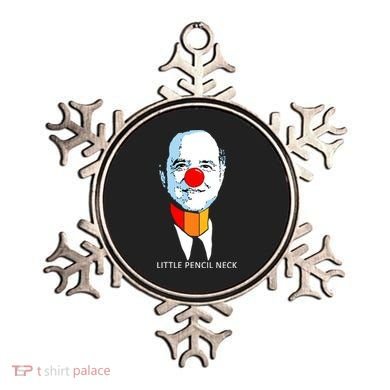 Little Pencil Neck Clown Pro Donald Trump Ornament