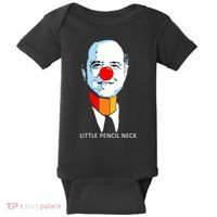Little Pencil Neck Clown Pro Donald Trump Baby Bodysuit thumb 0