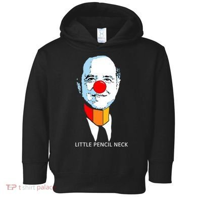 Little Pencil Neck Clown Pro Donald Trump Toddler Hoodie