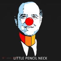 Little Pencil Neck Clown Pro Donald Trump Toddler Hoodie thumb 2