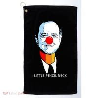 Little Pencil Neck Clown Pro Donald Trump Golf Towel thumb 0