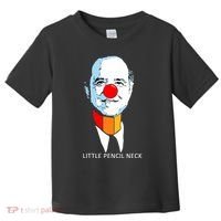 Little Pencil Neck Clown Pro Donald Trump Toddler T-Shirt thumb 0