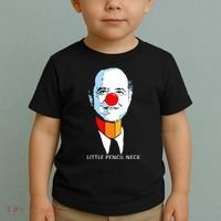 Little Pencil Neck Clown Pro Donald Trump Toddler T-Shirt thumb 2