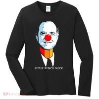 Little Pencil Neck Clown Pro Donald Trump Women's Long Sleeve Shirt thumb 0