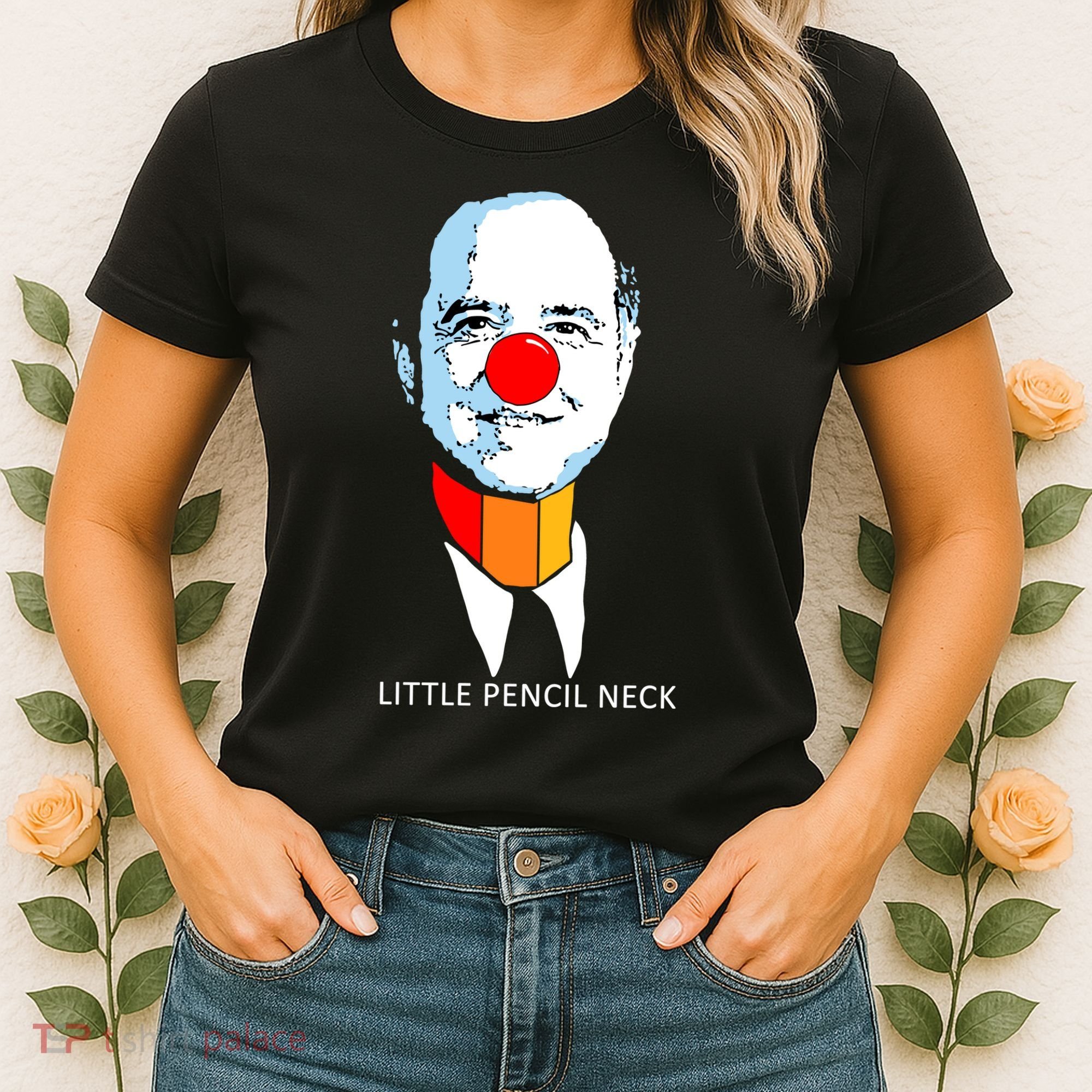 Little Pencil Neck Clown Pro Donald Trump Women's T-Shirt