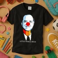 Little Pencil Neck Clown Pro Donald Trump Kids T-Shirt thumb 3