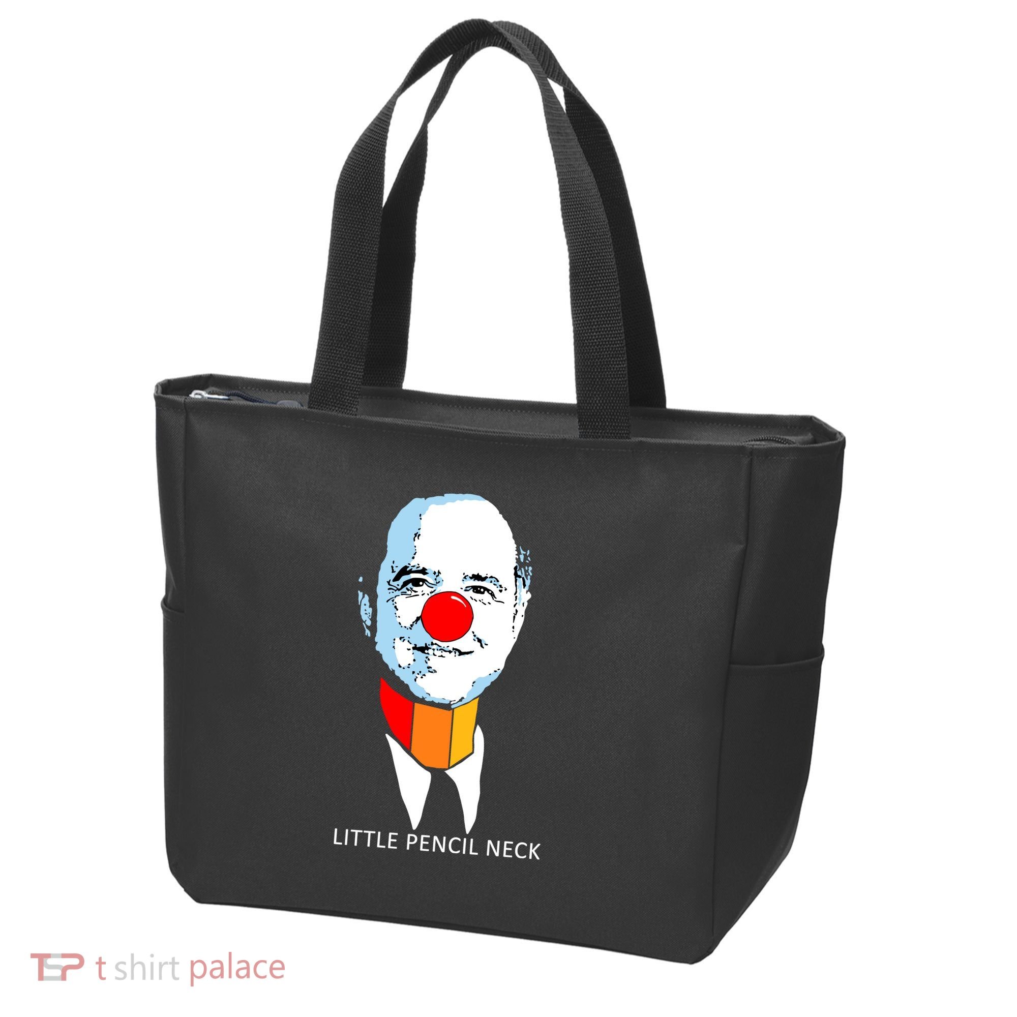 Little Pencil Neck Clown Pro Donald Trump Tote Bag