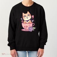 Little Teacup Dog Anime Women's Sweatshirt thumb 0
